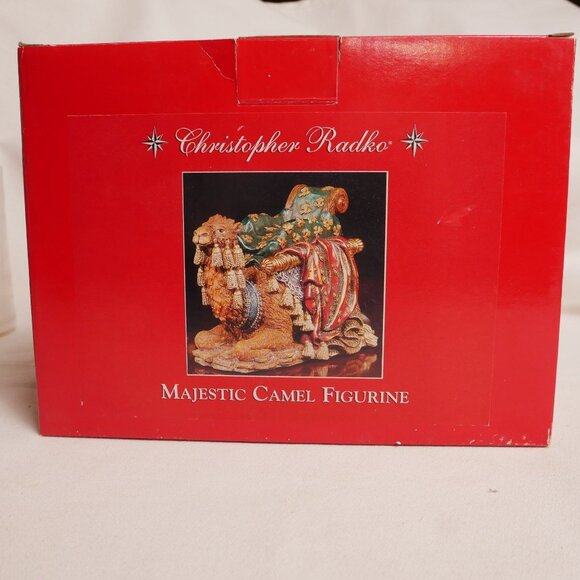 Christopher Radko Majestic Camel Figurine Christmas Decoration - Picture 1 of 9